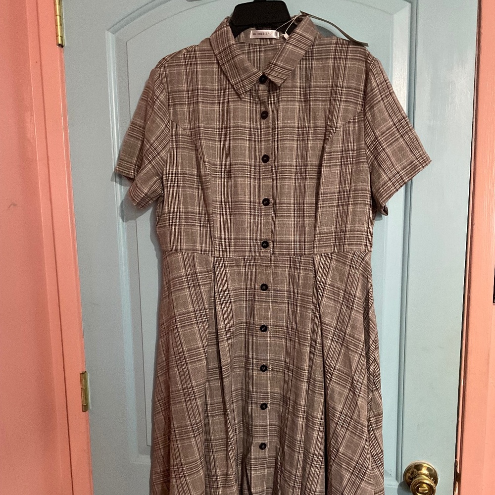 Plaid Dress by DressFo